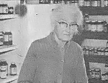 
Minnie Mae Davis started her non-profit Gaither Mountain Health Foods Store in Harrison, AK in 1961 when she was 63, and continued to run it 20 years later. 
